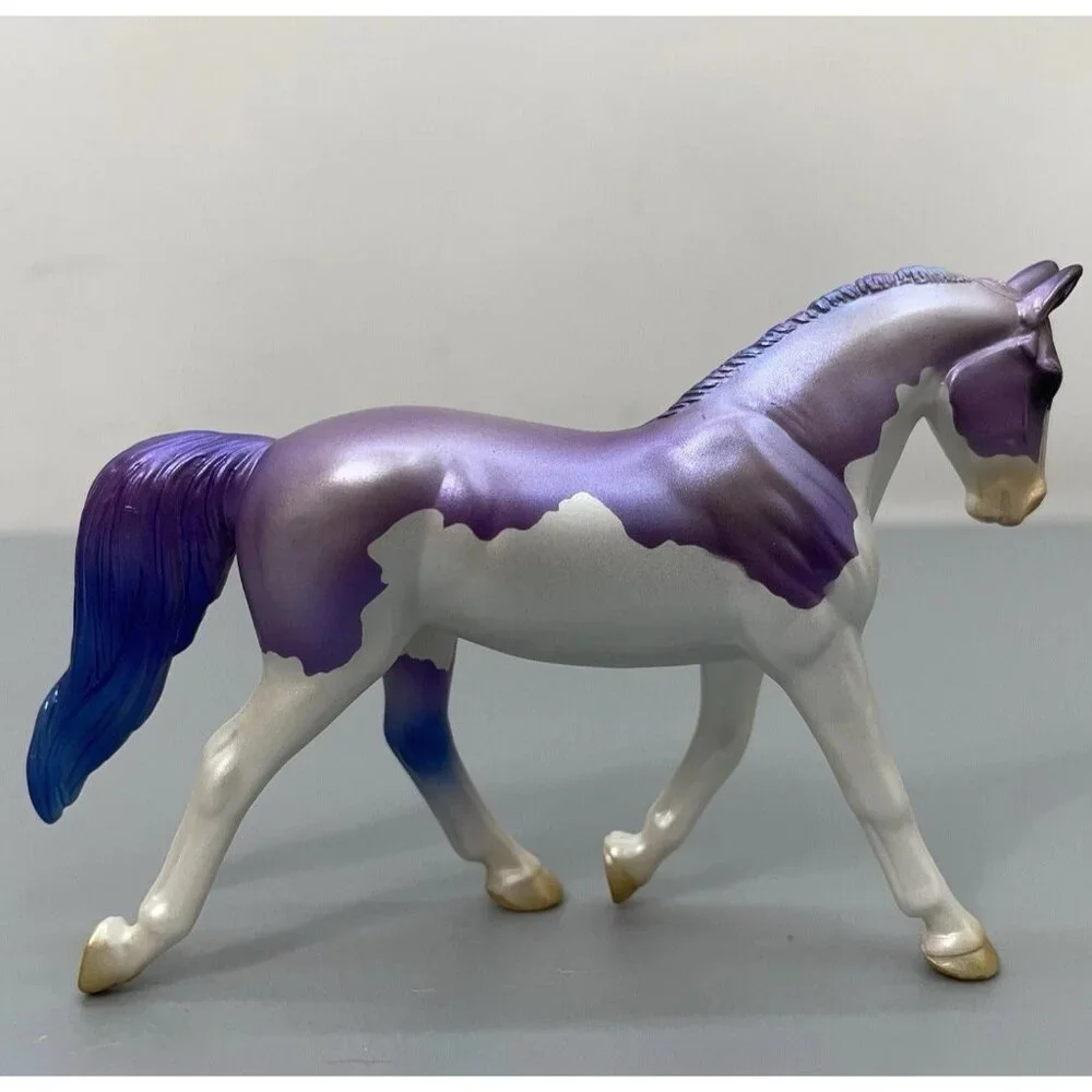 Breyer‎ Stablemates Series 6 Ultra Rare 2024 Chase Mystery Horse Surprise Purple